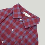 Рубашка One Two Cowboy Shirt Wine винная