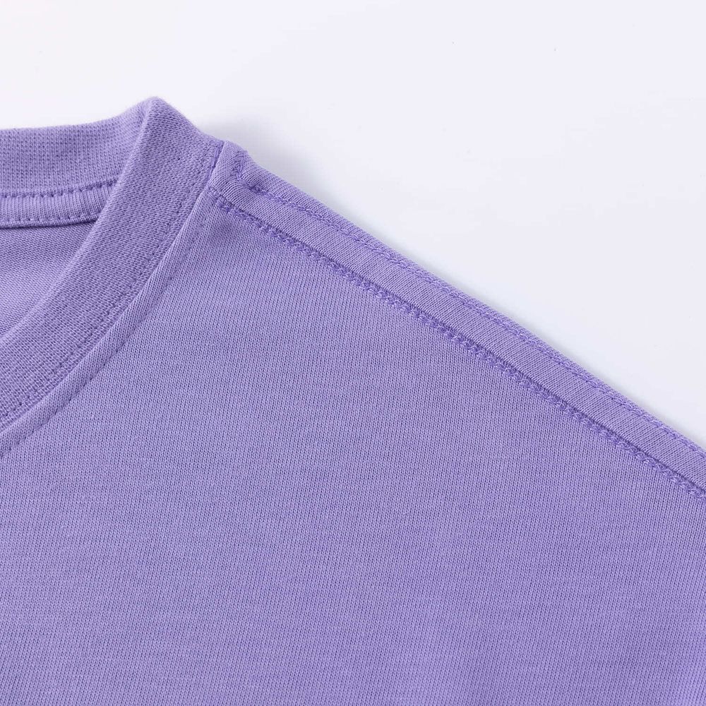 Футболка Ymkashix Logo Face фиолетовая