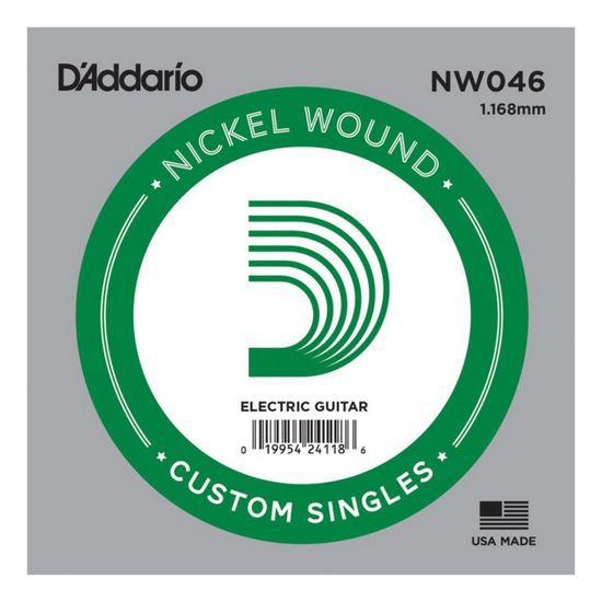 Струна одиночная для электрогитары D'ADDARIO NW046