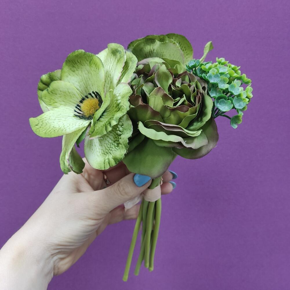 Букет зелёное настроение