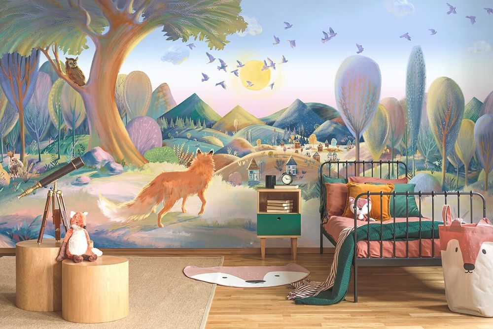 Шовная фреска KIDS-71, 2,7 м (Ширина 4 м)