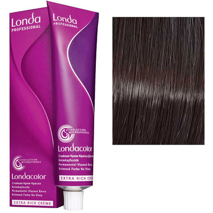 Londa Professional Стойкая крем-краска дл волос, 4/0 шатен, 60 мл