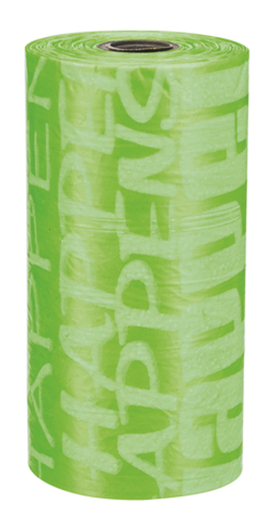 Пакеты для уборки за собаками, 3 л, 8 рулонов по 20 шт., цветные, для всех диспенсеров, Trixie