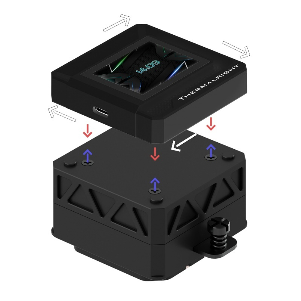 Система водяного охлаждения Thermalright Frozen Warframe SE 360 ARGB, black