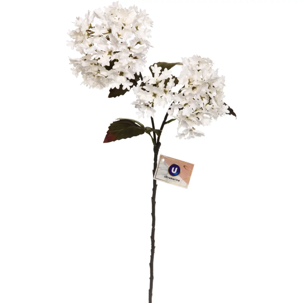 Искусственные цветы «FLOWERS MAGIC» 65см Гортензии 2 цветка шампань