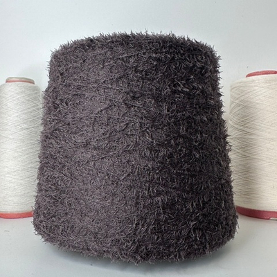 GINEPRO - Luxury Selection by Ri.Go; 80% меринос, 20% шёлк; 420м/100гр; травка; col. 3255, цвет: темно-коричневый; S507; Есть бобинки: 270 гр