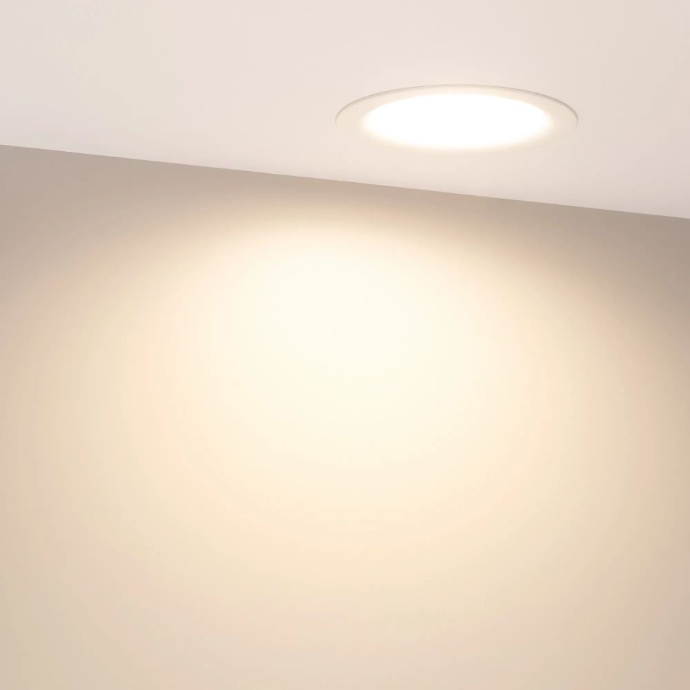 Светильник MS-BLIZZARD-BUILT-R102-8W Warm3000 (WH, 100 deg, 230V) (Arlight, IP20 Металл, 3 года) 036578