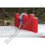 Спортивный надувной аттракцион "Полоса качалка"