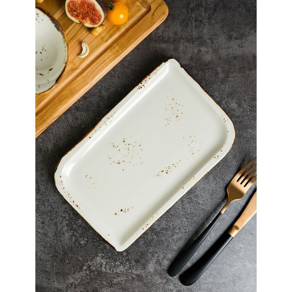 Блюдо прямоугольное 24*15 см Elegance By Bone Innovation [6]