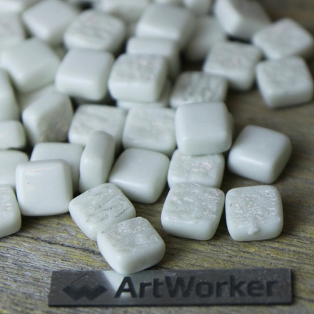 FLORY12 01 Стеклянная мозаика 12х12 мм, 0,5 кг