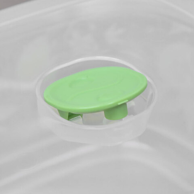 Емкость для СВЧ 1,6л с клапаном "Sicily Lemon" (бесцветный)