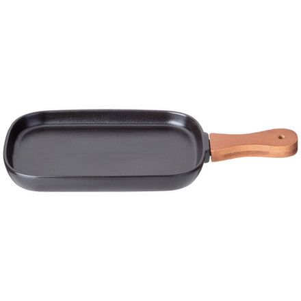 БЛЮДО СЕРВИРОВОЧНОЕ LEFARD "NATIVE" 12,5*19,5/29 СМ С ДЕРЕВ. РУЧКОЙ (КОР=24ШТ.)