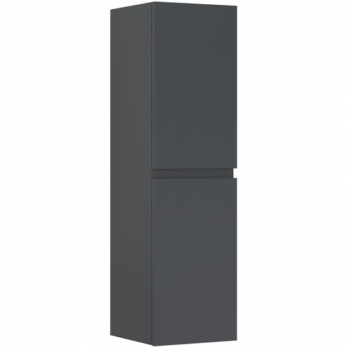 Шкаф пенал Orka Likya 40 3001084 подвесной Антрацит матовый