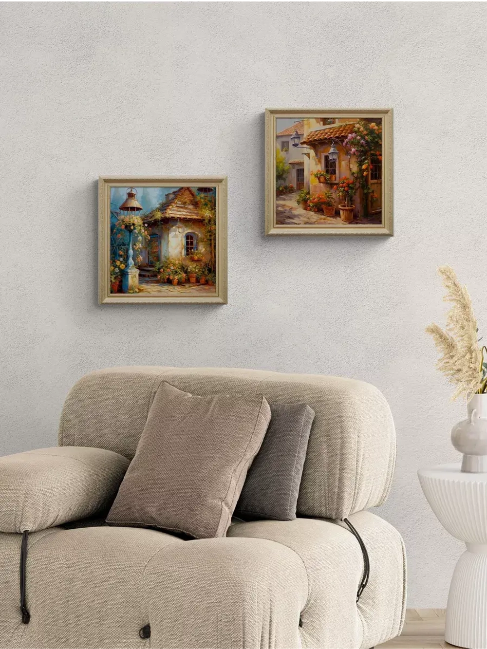 Картина на стену интерьерная на холсте 35*35 см