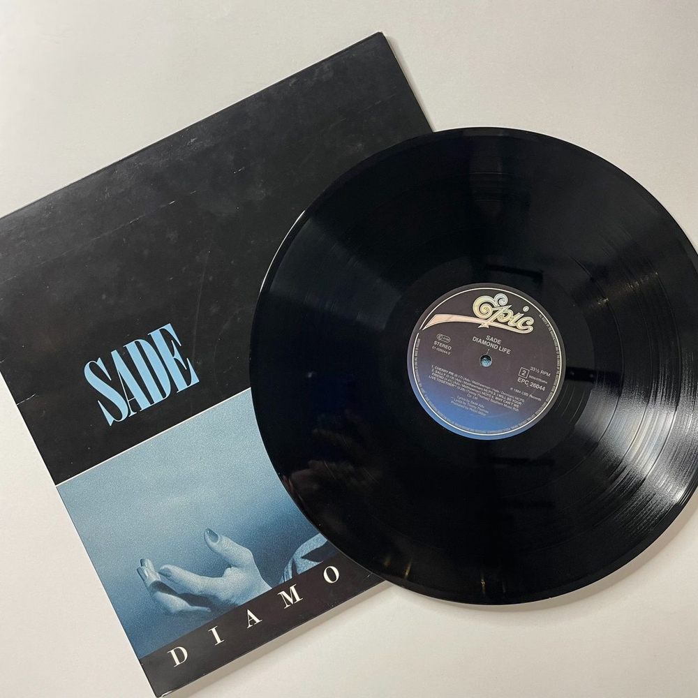 Винтажная виниловая пластинка LP Sade Diamond Life (Holland 1984)