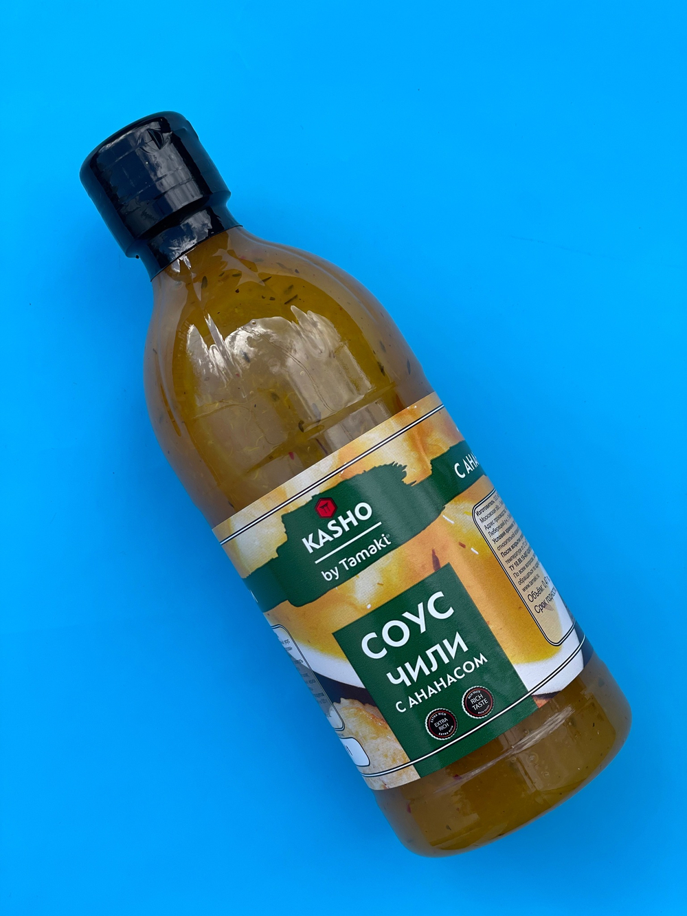 Соус ананасовый с перцем чили Kasho 470 мл.