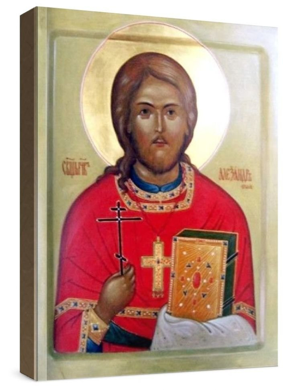 Александр Крылов (рукописная икона)