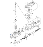 Шайба регулировочная для лодочного мотора Suzuki (30X42X0.7) 09181-30188