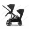 Детская коляска для двойни Cybex Gazelle S 2 в 1 BLK Moon Black