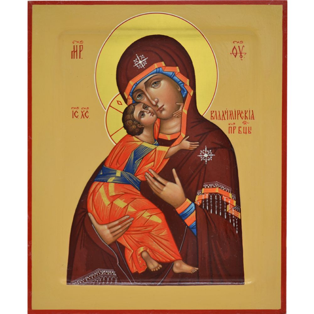 Владимирская Богоматерь. Писаная икона.