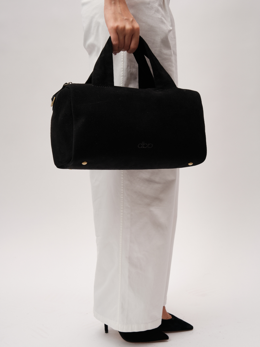 Замшевая сумка DBR 31378 черный