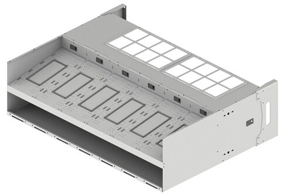 Корпус для майнинга с разделением воздушных потоков на 12 видеокарт