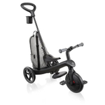 Велосипед-беговел Globber Trike Explorer 4 в 1 Deluxe Play Black-Grey