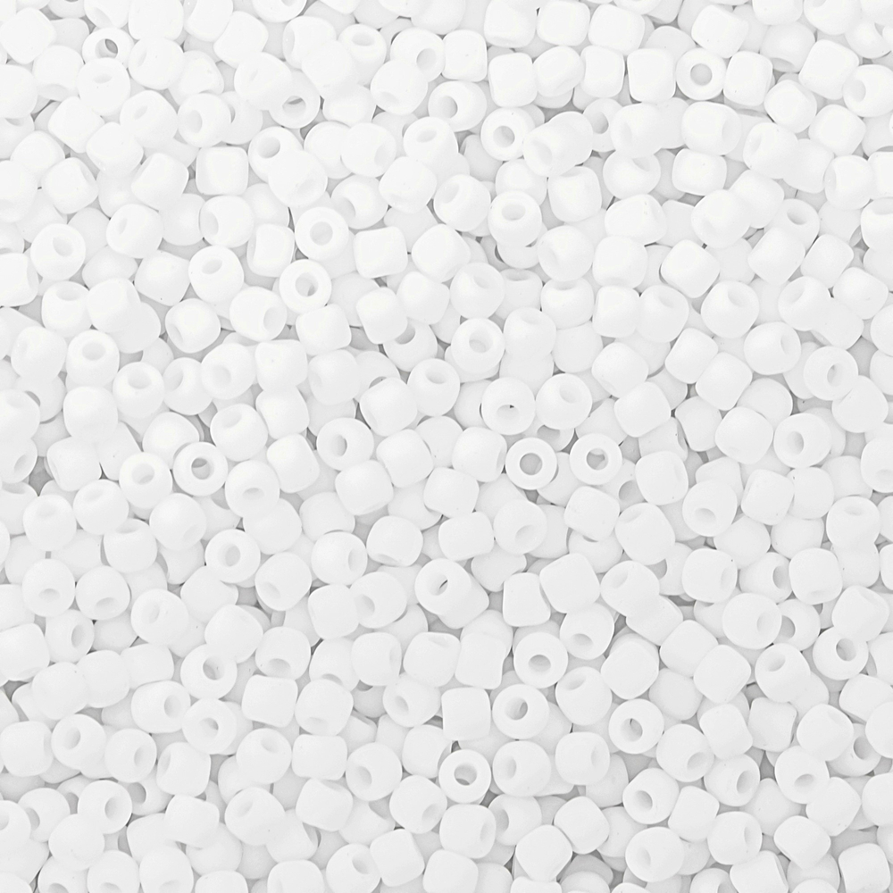 Японский бисер TOHO Round 11/0 (№41F), непрозрачный матовый