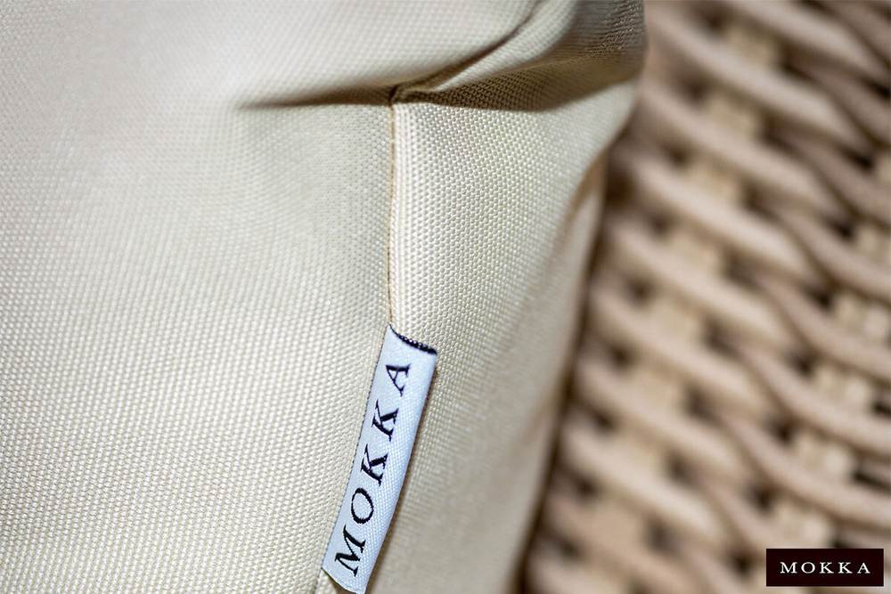 MOKKA BELLA диван 2-х местный, соломенный