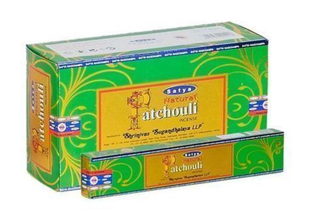 Satya Natural Patchouli Благовоние-масала Пачули, 15 г