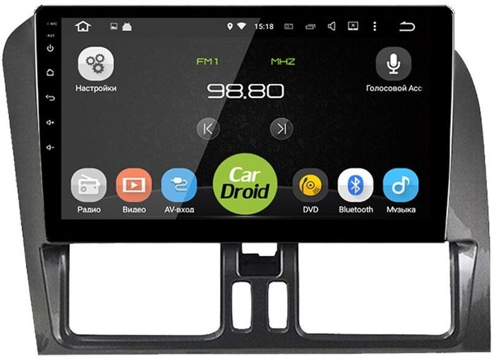 Магнитола для Volvo XC60 2014-2017 - Airok RM-3803 Android 12, SIM-слот