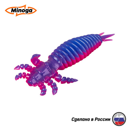 Силиконовая приманка "Minoga" ULTRA 2,5"(7шт) 64мм, 1,73гр, цвет 114