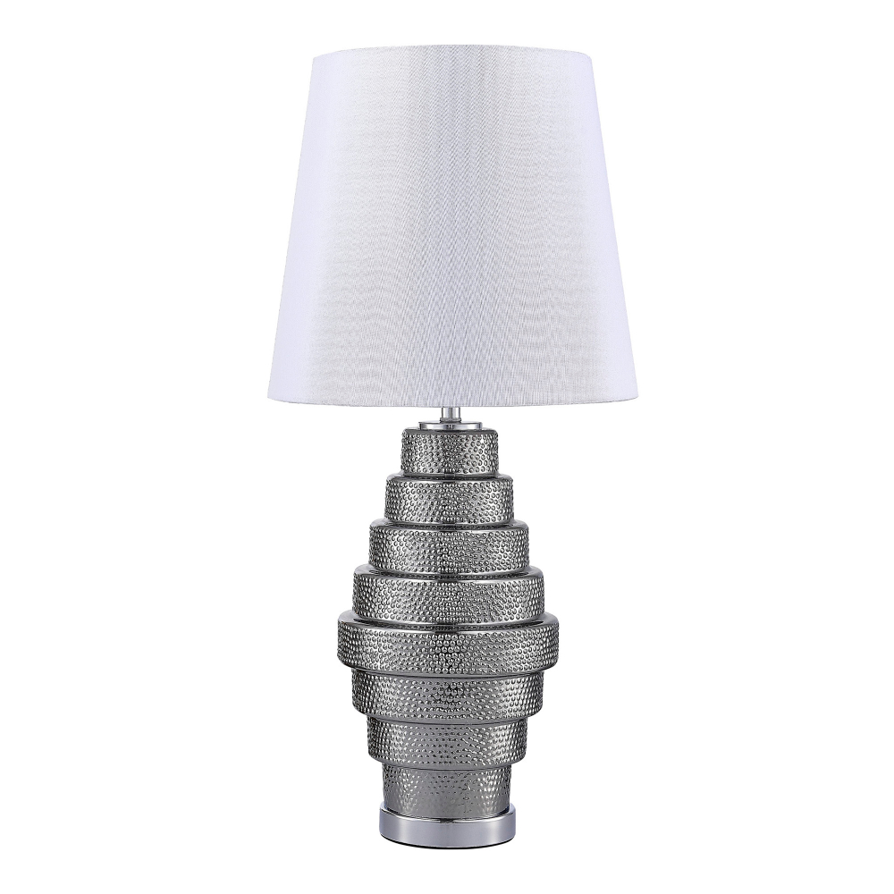 SL1001.104.01 Прикроватная лампа ST-Luce Хром,Дымчатый/Серый E27 1*40W REXITE