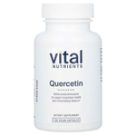 Vital Nutrients, кверцетин, 100 веганских капсул (250 мг в 1 капсуле)