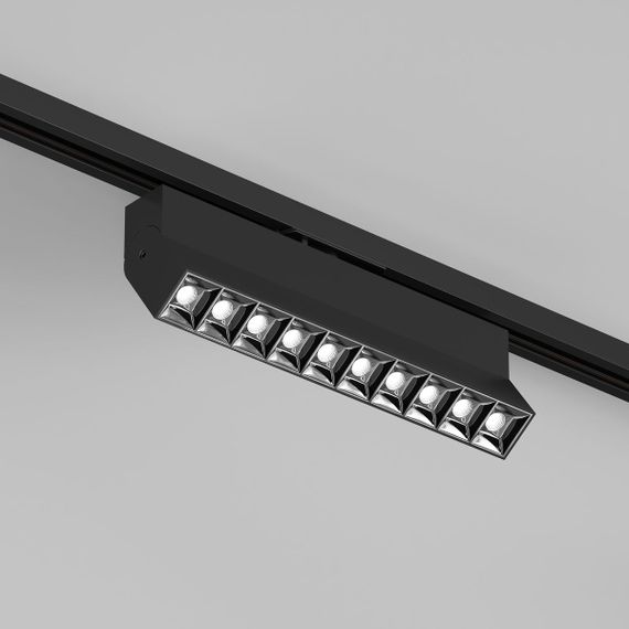 Трековый светодиодный светильник Denkirs Edder DK6646-BK