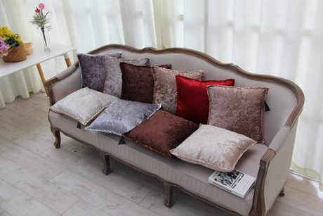 Наволочка 45х45 Sofi De MarkO Клаудия фиолетовая