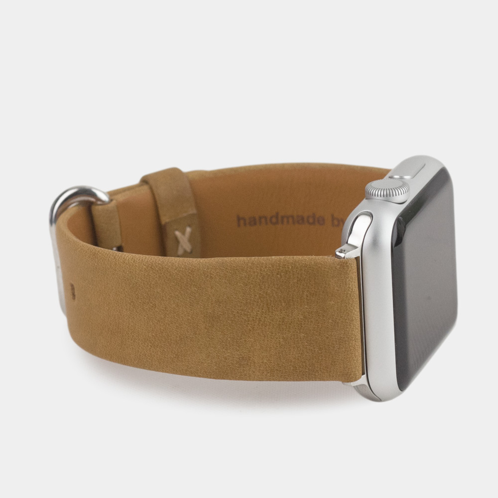 Ремешок для Apple Watch 44/45/46 mm из кожи теленка, цвета винтаж