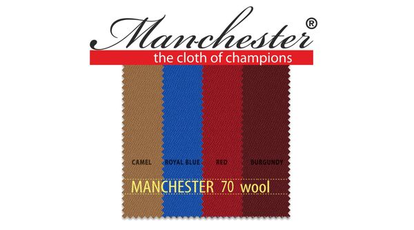 Manchester 70 Competition — представляем линейку сукна в новом цвете!