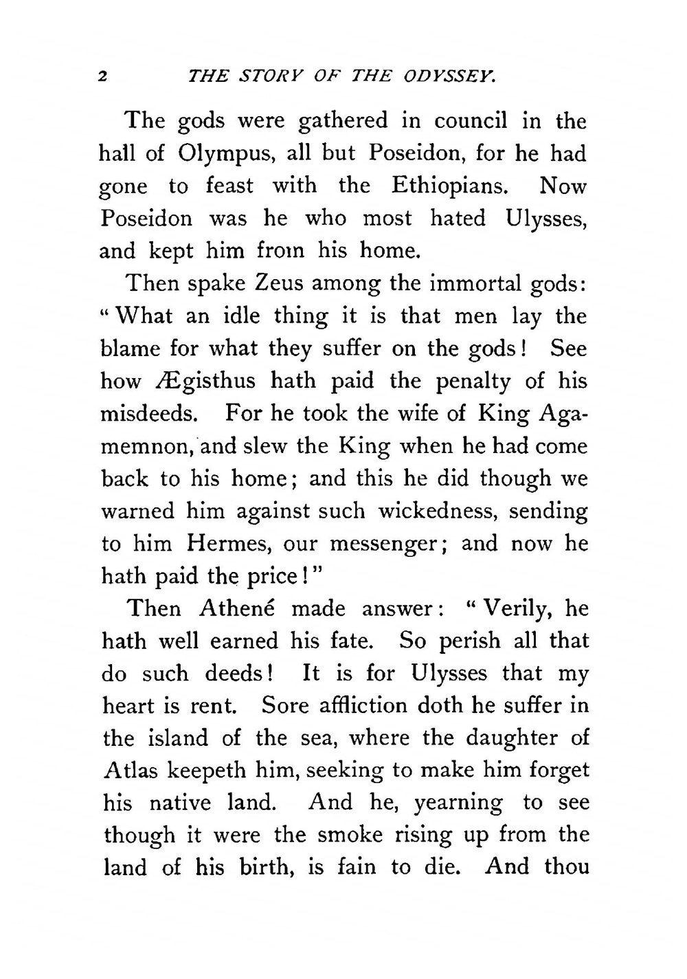 The Story Of The Odyssey | Odyssey Homer