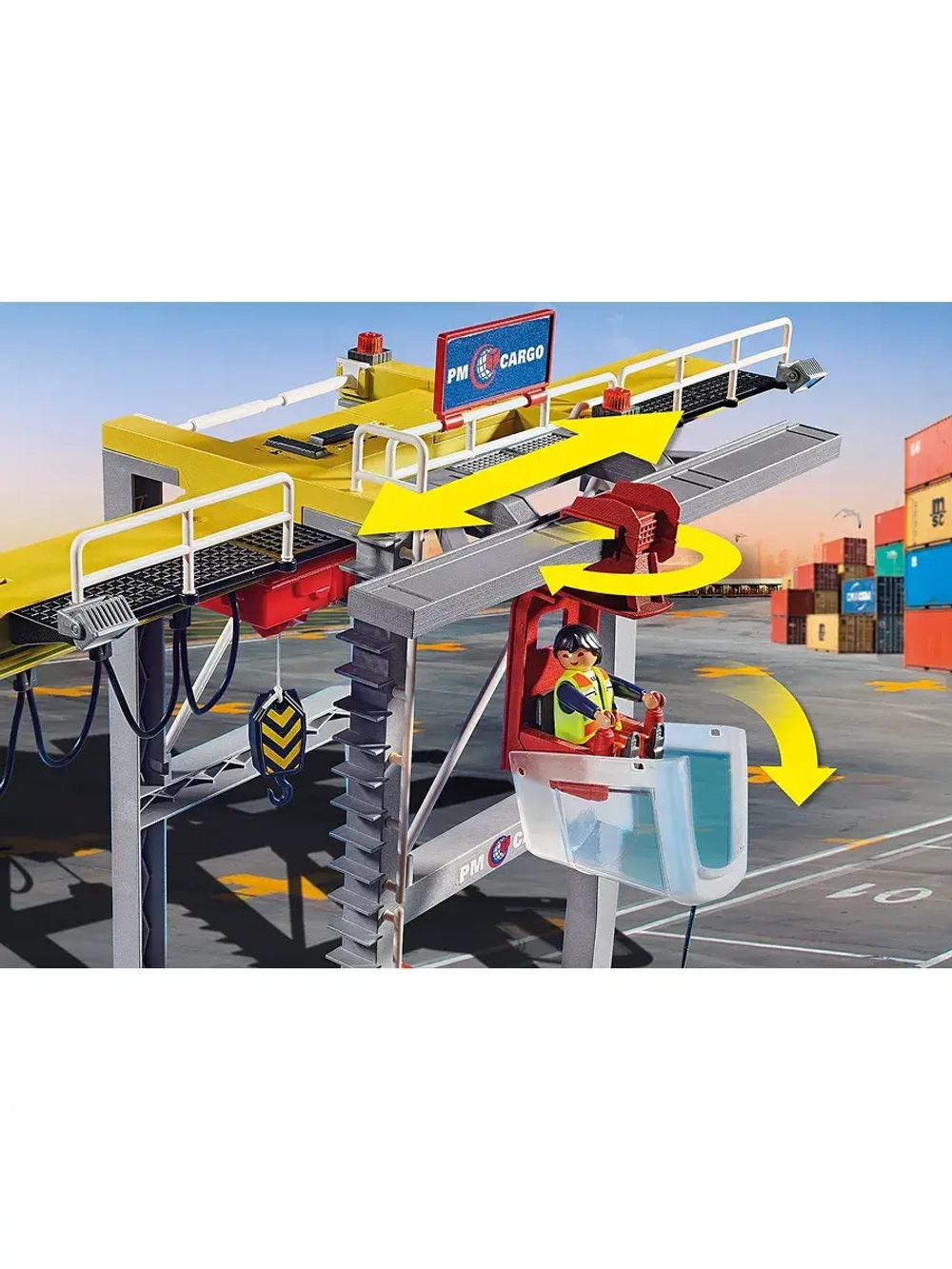 Набор Грузовой кран с контейнером Playmobil 70770