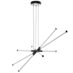 Citilux LUCIA CL217181 Люстра светодиодная подвесная Чёрная