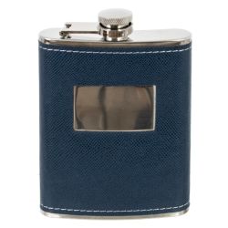 GAEM Набор подарочный (фляжка 220 мл, шахматы, покер карты, игр. кости, воронка, стопка 30 мл), L24 W19 H