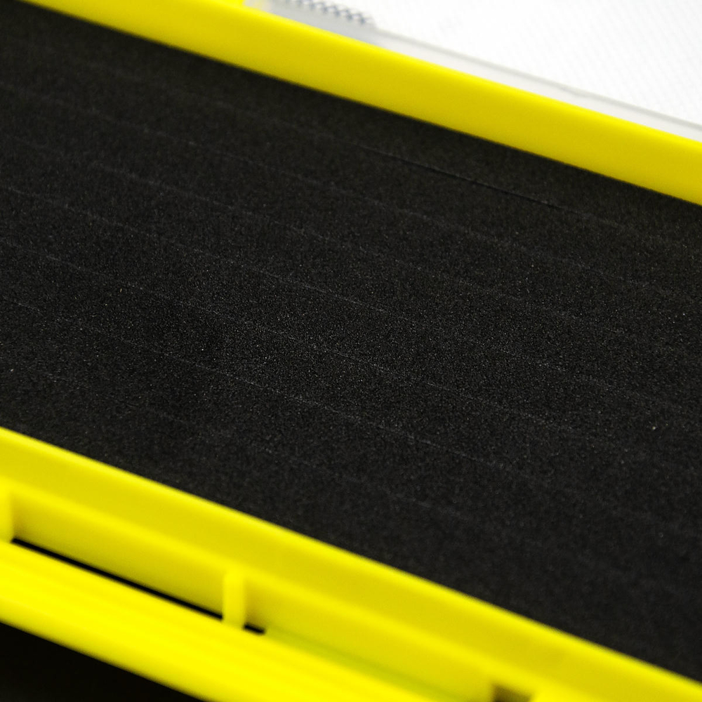 Коробочка с изолоном Columbia DU-558B (175х105х18мм), Желтый