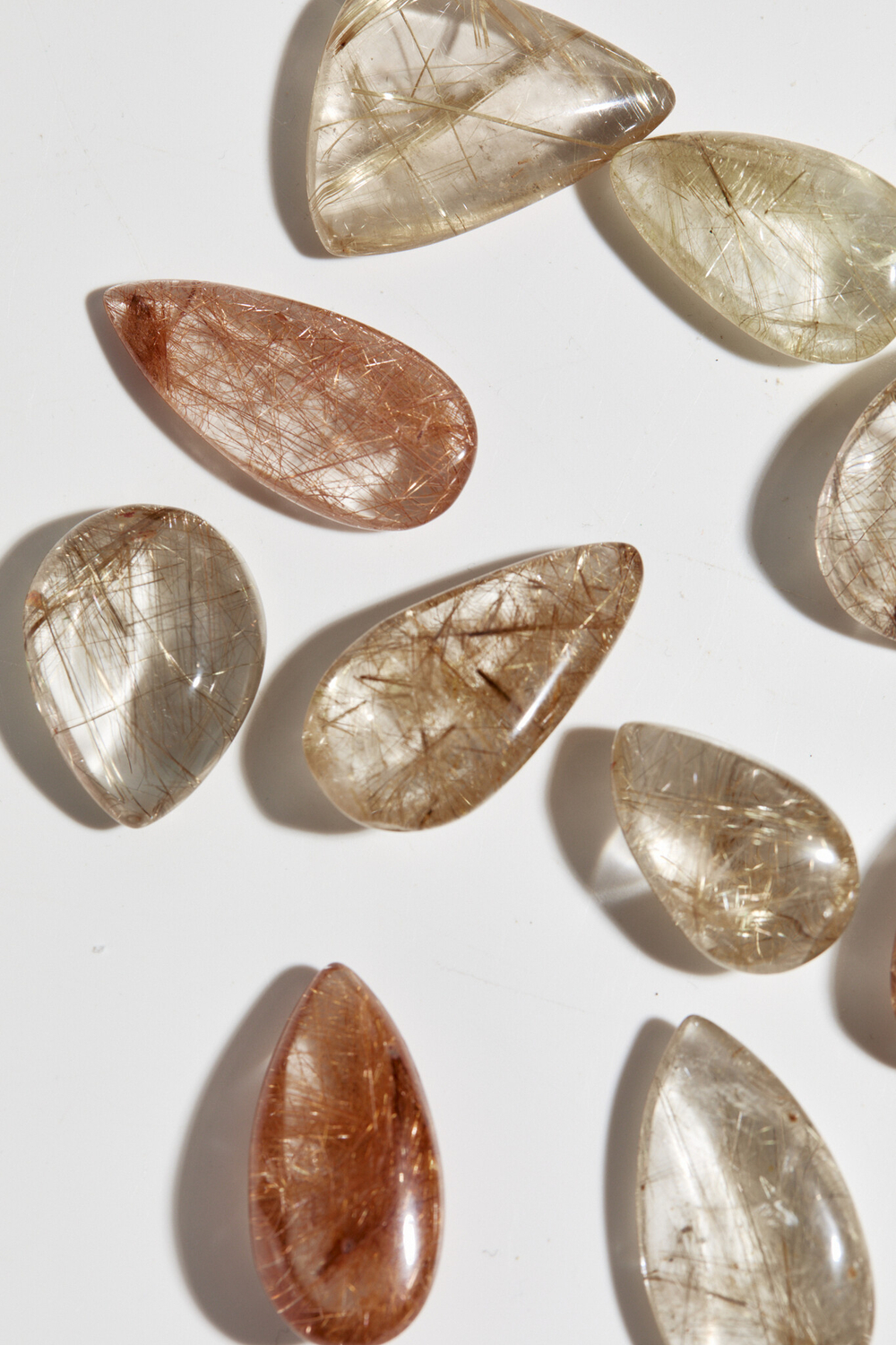 Рутиловый кварц капля