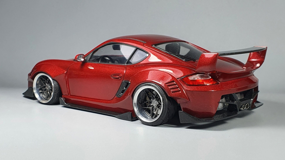 Краска лаковая HobbyLink Porsche Rubin Red HP-2004