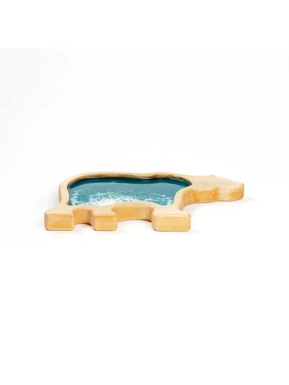 Менажница из кедра с эпоксидной смолой