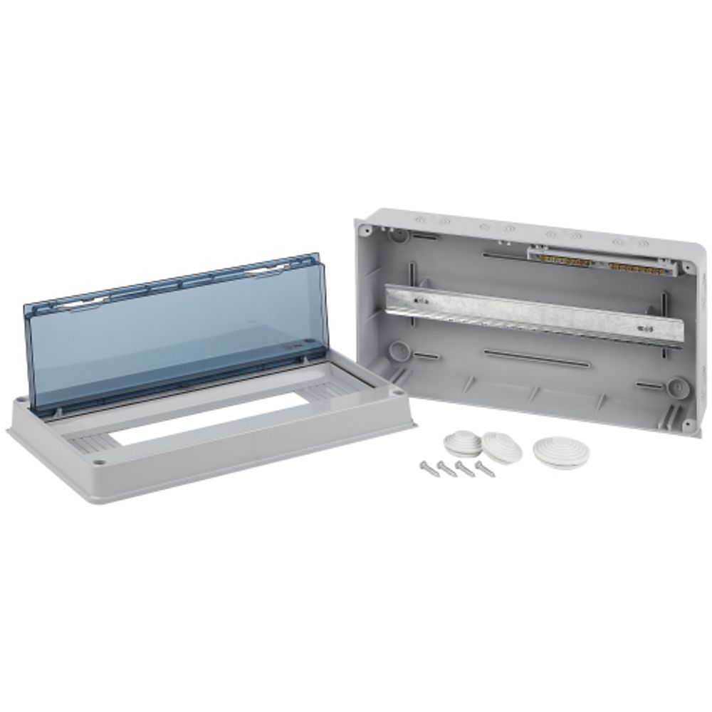 Корпус пластиковый навесной ЭРА SIMPLE КМПн-18 IP65 серый | Корпуса пластиковые