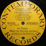 Art Pepper / Art Pepper Meets The Rhythm Section (LP)