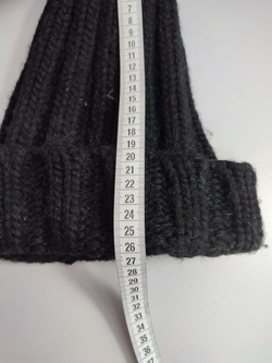 Шапка крупной вязки