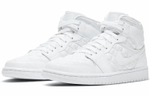 Кроссовки Jordan Air Jordan 1 Mid "Quilted White" (Женская размерная сетка)